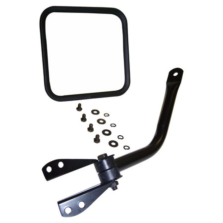 CROWN AUTOMOTIVE Mirror And Arm Kit Left - Black 5455301K